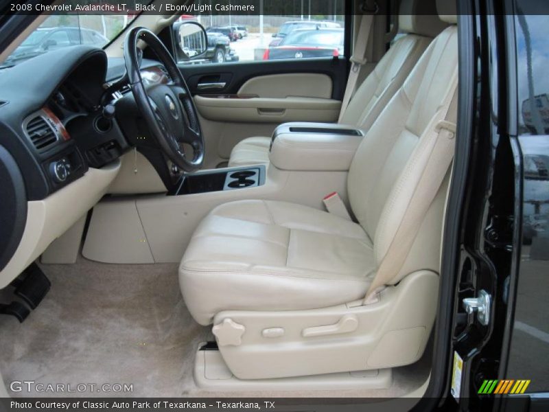 Black / Ebony/Light Cashmere 2008 Chevrolet Avalanche LT