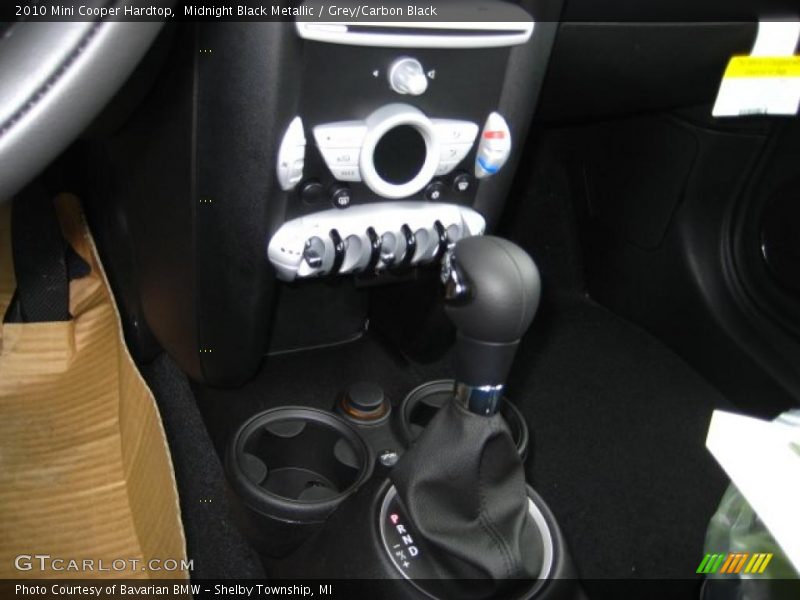 Midnight Black Metallic / Grey/Carbon Black 2010 Mini Cooper Hardtop