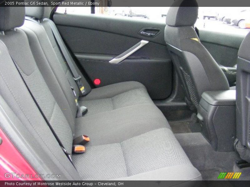 Sport Red Metallic / Ebony 2005 Pontiac G6 Sedan
