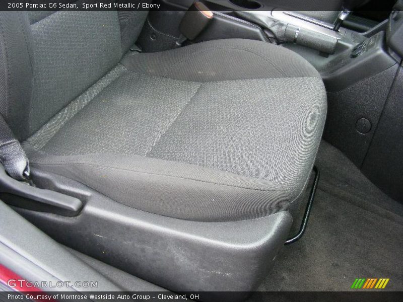 Sport Red Metallic / Ebony 2005 Pontiac G6 Sedan