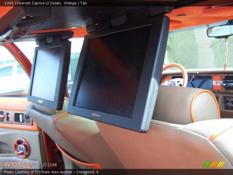 Orange / Tan 1993 Chevrolet Caprice LS Sedan