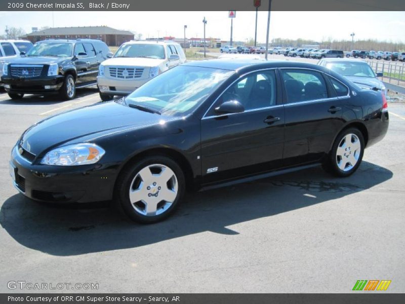 Black / Ebony 2009 Chevrolet Impala SS