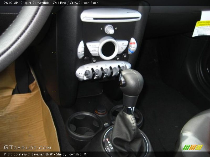 Chili Red / Grey/Carbon Black 2010 Mini Cooper Convertible