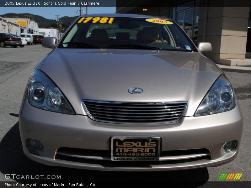 Sonora Gold Pearl / Cashmere 2005 Lexus ES 330