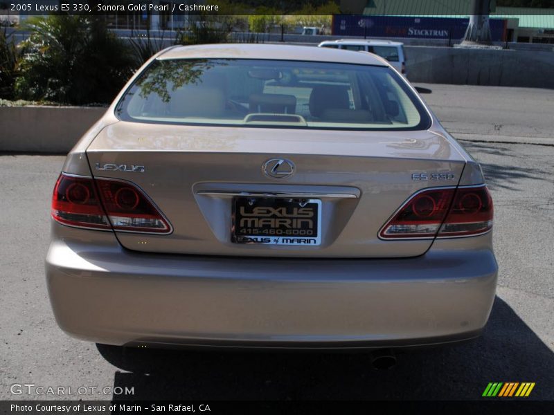 Sonora Gold Pearl / Cashmere 2005 Lexus ES 330