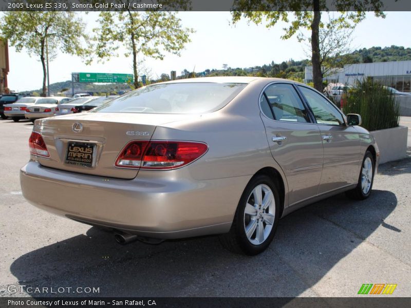 Sonora Gold Pearl / Cashmere 2005 Lexus ES 330