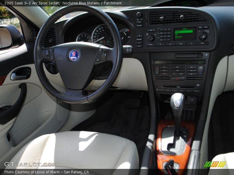 Nocturne Blue Metallic / Parchment 2005 Saab 9-3 Arc Sport Sedan