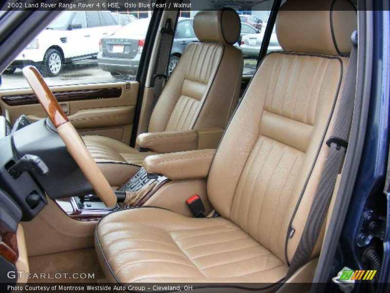 Oslo Blue Pearl / Walnut 2002 Land Rover Range Rover 4.6 HSE