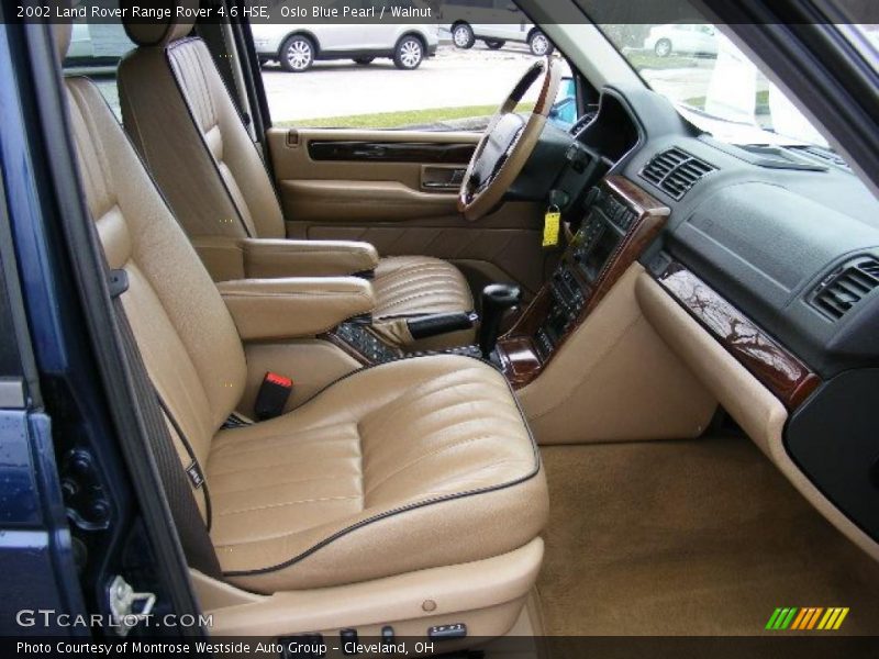 Oslo Blue Pearl / Walnut 2002 Land Rover Range Rover 4.6 HSE