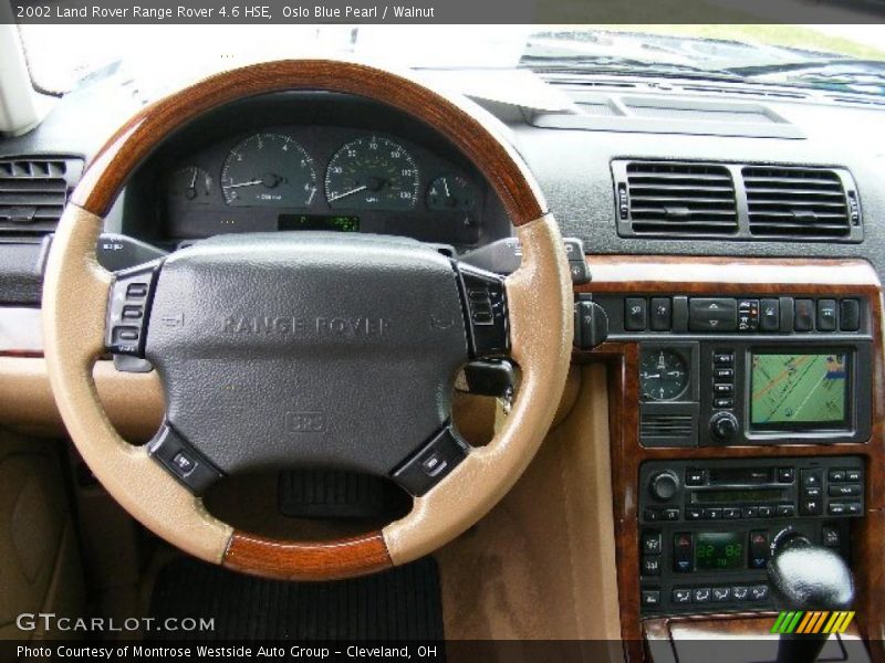 Oslo Blue Pearl / Walnut 2002 Land Rover Range Rover 4.6 HSE