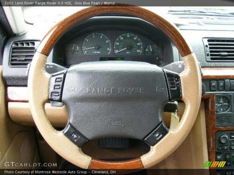 Oslo Blue Pearl / Walnut 2002 Land Rover Range Rover 4.6 HSE