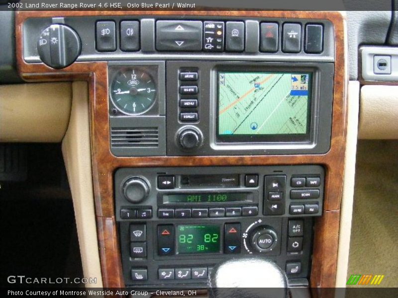 Oslo Blue Pearl / Walnut 2002 Land Rover Range Rover 4.6 HSE