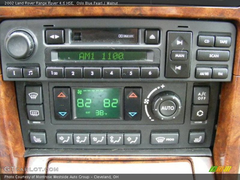 Oslo Blue Pearl / Walnut 2002 Land Rover Range Rover 4.6 HSE