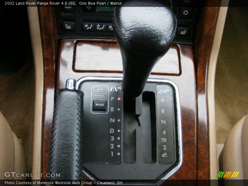 Oslo Blue Pearl / Walnut 2002 Land Rover Range Rover 4.6 HSE