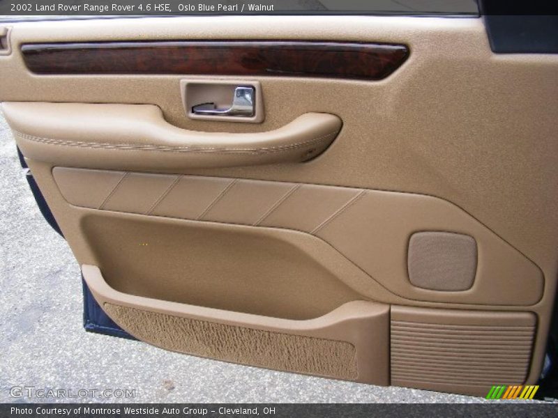 Oslo Blue Pearl / Walnut 2002 Land Rover Range Rover 4.6 HSE