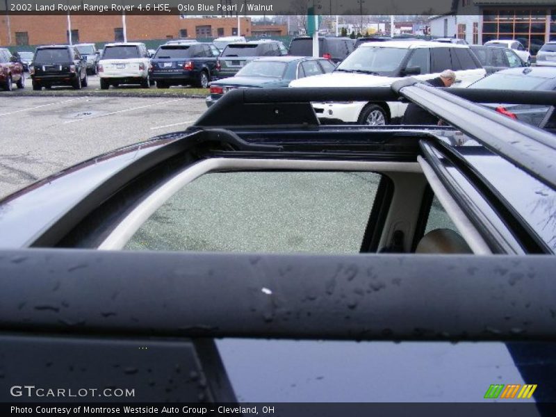 Oslo Blue Pearl / Walnut 2002 Land Rover Range Rover 4.6 HSE