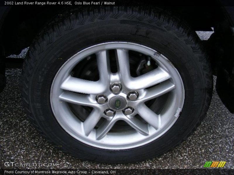 Oslo Blue Pearl / Walnut 2002 Land Rover Range Rover 4.6 HSE