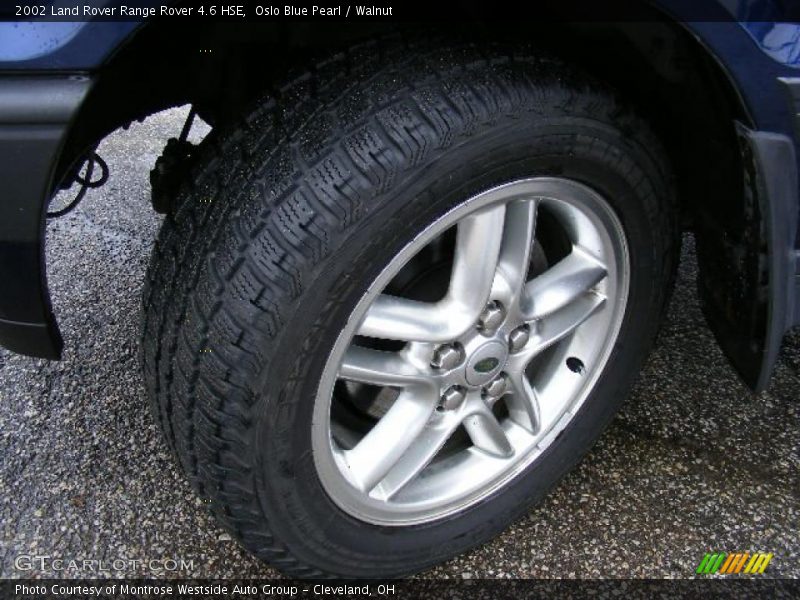 Oslo Blue Pearl / Walnut 2002 Land Rover Range Rover 4.6 HSE