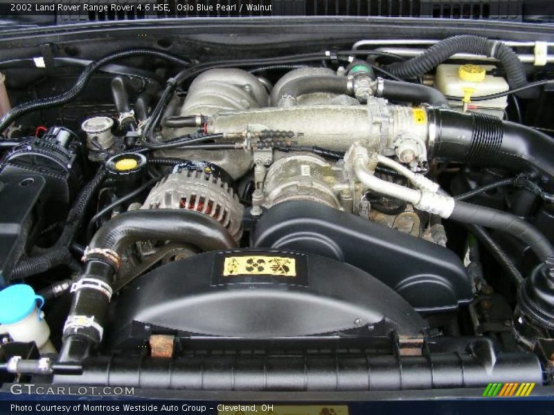 Oslo Blue Pearl / Walnut 2002 Land Rover Range Rover 4.6 HSE