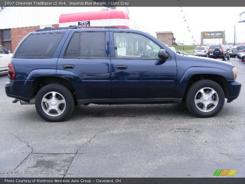 Imperial Blue Metallic / Light Gray 2007 Chevrolet TrailBlazer LS 4x4