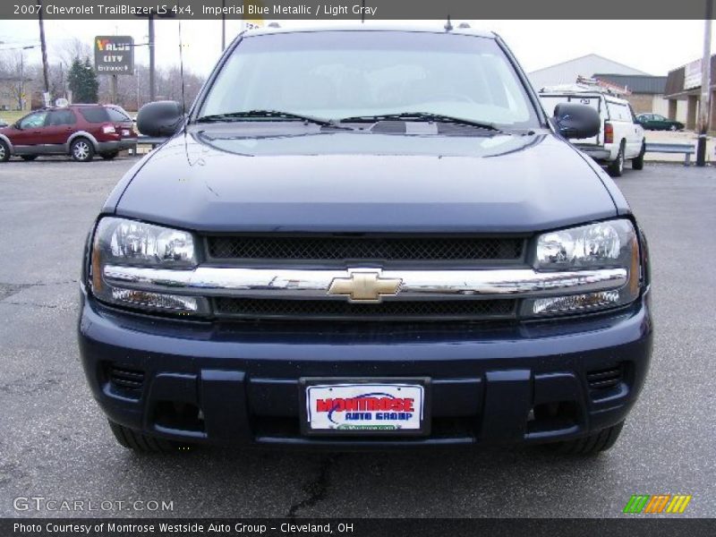 Imperial Blue Metallic / Light Gray 2007 Chevrolet TrailBlazer LS 4x4