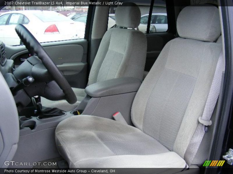 Imperial Blue Metallic / Light Gray 2007 Chevrolet TrailBlazer LS 4x4