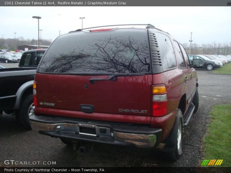 Redfire Metallic / Graphite/Medium Gray 2001 Chevrolet Tahoe LS 4x4