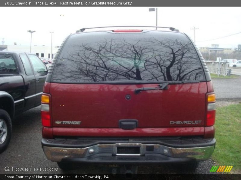 Redfire Metallic / Graphite/Medium Gray 2001 Chevrolet Tahoe LS 4x4