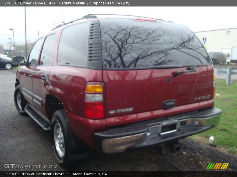 Redfire Metallic / Graphite/Medium Gray 2001 Chevrolet Tahoe LS 4x4