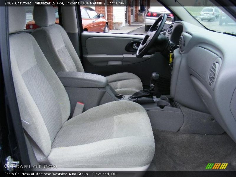 Imperial Blue Metallic / Light Gray 2007 Chevrolet TrailBlazer LS 4x4