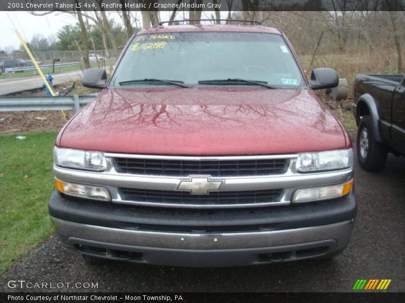 Redfire Metallic / Graphite/Medium Gray 2001 Chevrolet Tahoe LS 4x4