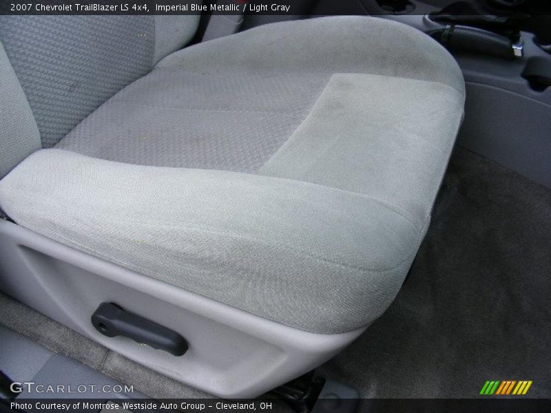 Imperial Blue Metallic / Light Gray 2007 Chevrolet TrailBlazer LS 4x4