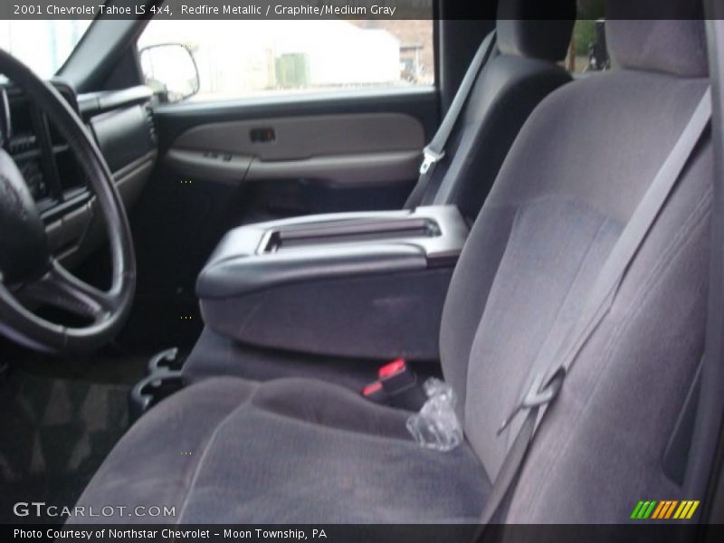 Redfire Metallic / Graphite/Medium Gray 2001 Chevrolet Tahoe LS 4x4