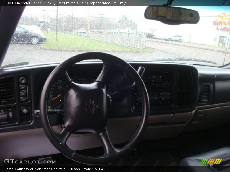 Redfire Metallic / Graphite/Medium Gray 2001 Chevrolet Tahoe LS 4x4