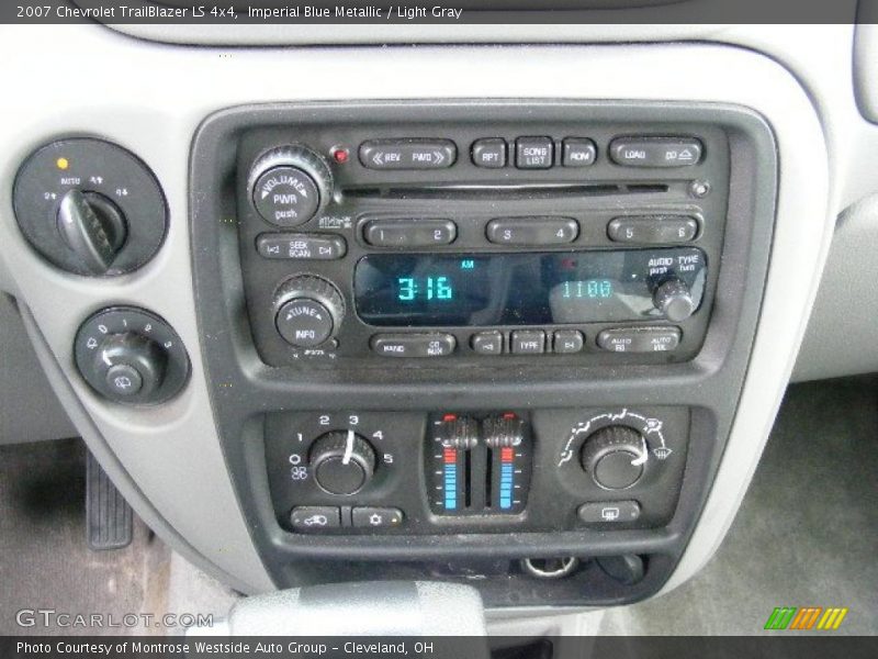 Imperial Blue Metallic / Light Gray 2007 Chevrolet TrailBlazer LS 4x4