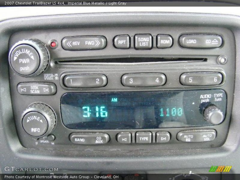 Imperial Blue Metallic / Light Gray 2007 Chevrolet TrailBlazer LS 4x4
