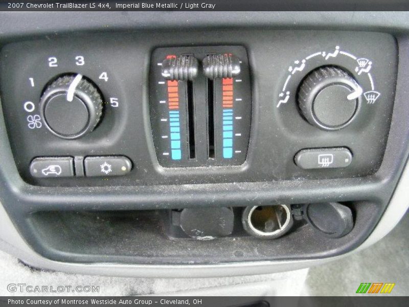 Imperial Blue Metallic / Light Gray 2007 Chevrolet TrailBlazer LS 4x4