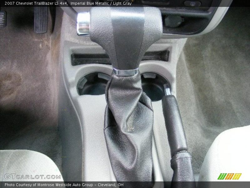 Imperial Blue Metallic / Light Gray 2007 Chevrolet TrailBlazer LS 4x4