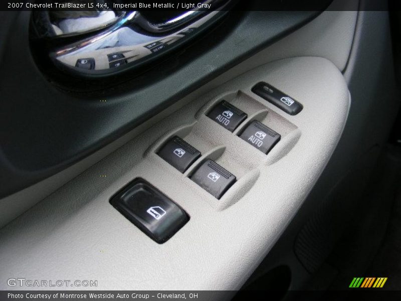 Imperial Blue Metallic / Light Gray 2007 Chevrolet TrailBlazer LS 4x4