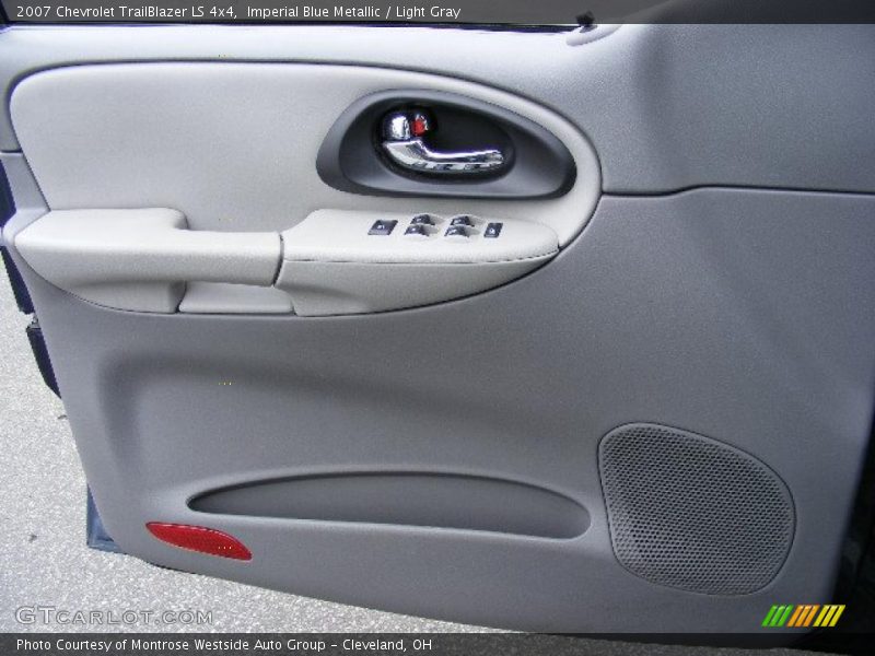 Imperial Blue Metallic / Light Gray 2007 Chevrolet TrailBlazer LS 4x4