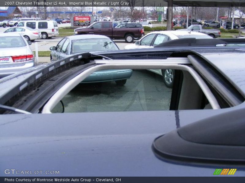 Imperial Blue Metallic / Light Gray 2007 Chevrolet TrailBlazer LS 4x4