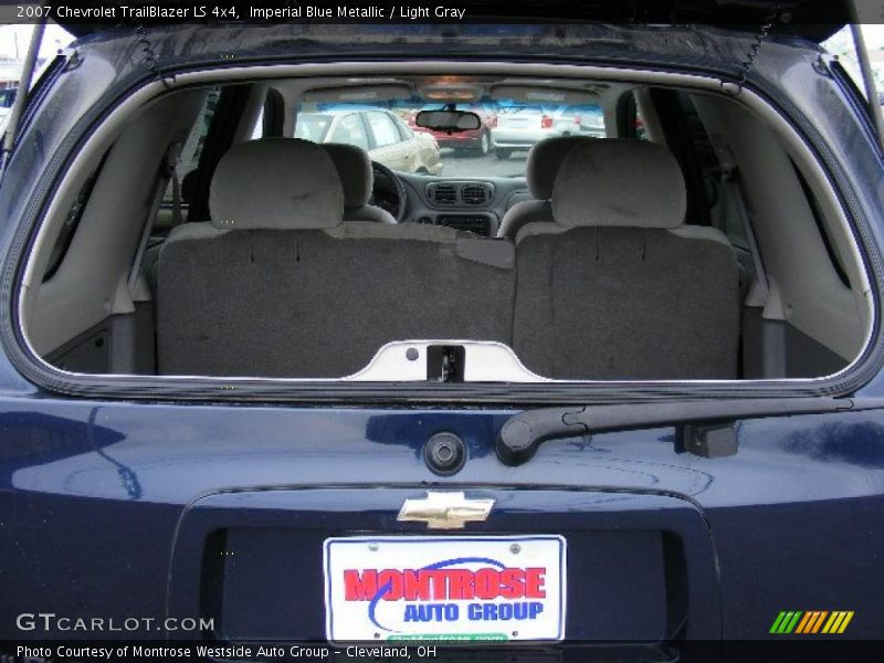 Imperial Blue Metallic / Light Gray 2007 Chevrolet TrailBlazer LS 4x4