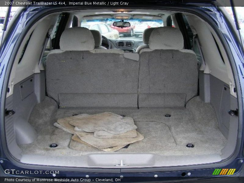 Imperial Blue Metallic / Light Gray 2007 Chevrolet TrailBlazer LS 4x4