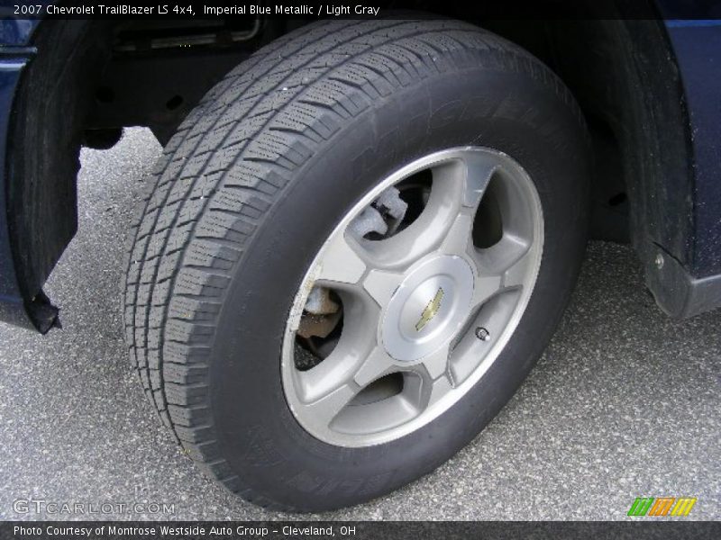 Imperial Blue Metallic / Light Gray 2007 Chevrolet TrailBlazer LS 4x4