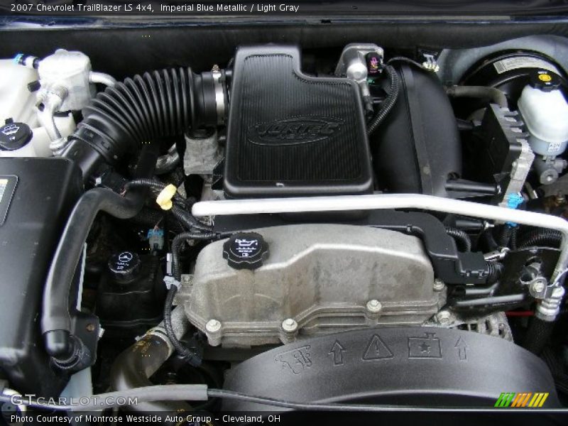 Imperial Blue Metallic / Light Gray 2007 Chevrolet TrailBlazer LS 4x4