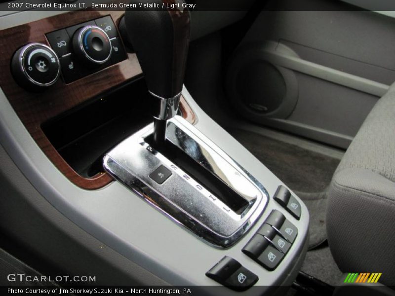 Bermuda Green Metallic / Light Gray 2007 Chevrolet Equinox LT