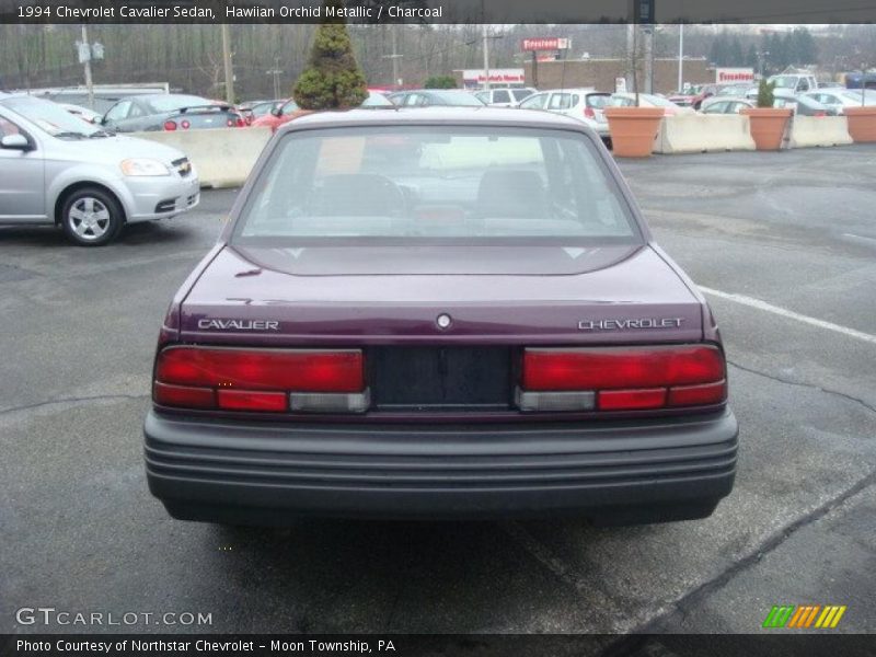Hawiian Orchid Metallic / Charcoal 1994 Chevrolet Cavalier Sedan