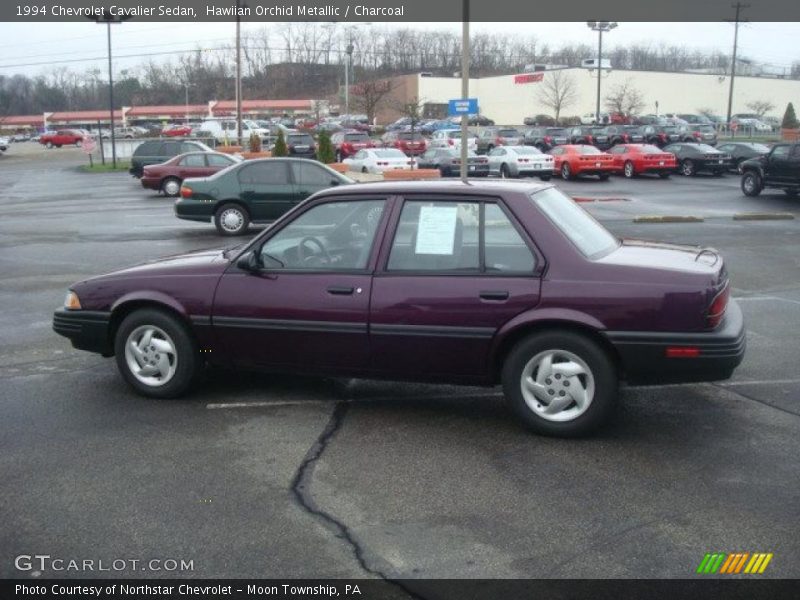 Hawiian Orchid Metallic / Charcoal 1994 Chevrolet Cavalier Sedan
