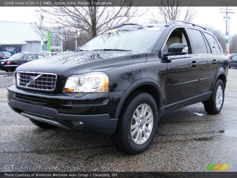 Ember Black Metallic / Sandstone 2008 Volvo XC90 3.2 AWD