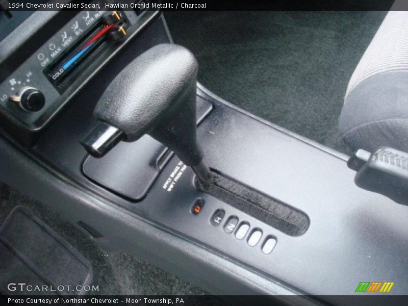 Hawiian Orchid Metallic / Charcoal 1994 Chevrolet Cavalier Sedan